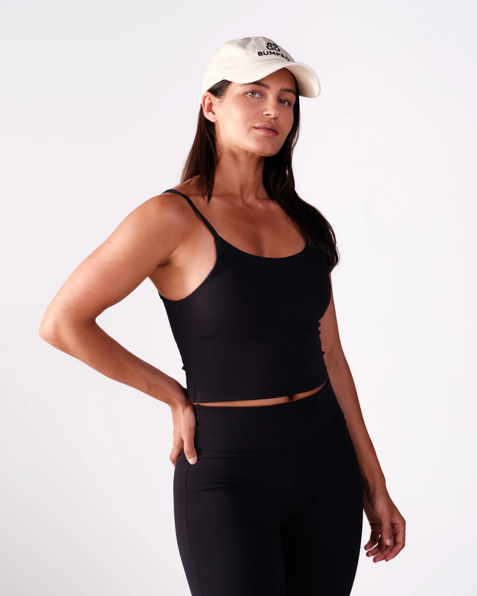 Bumpro Lively Crop Tank Black
