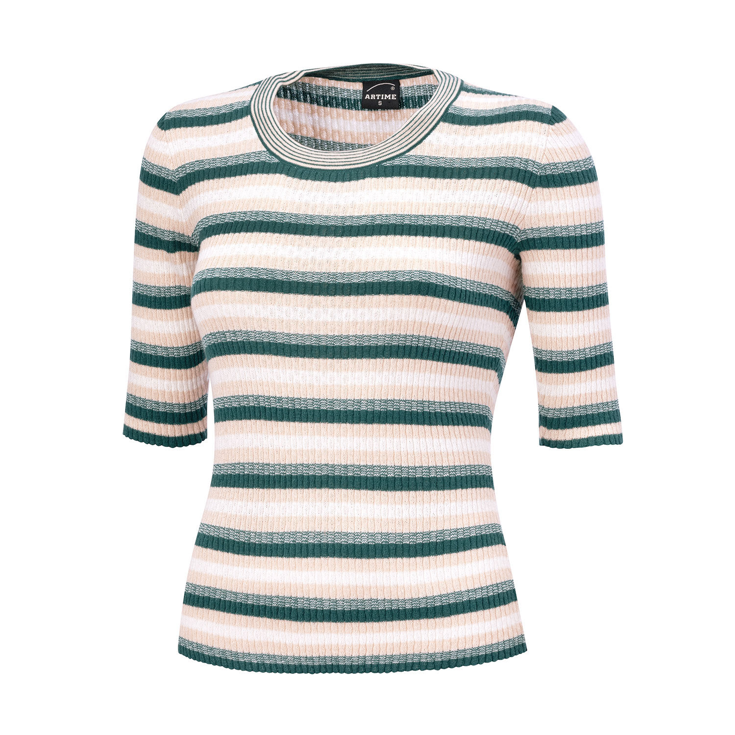 Trendiges Damen Strick T-Shirt