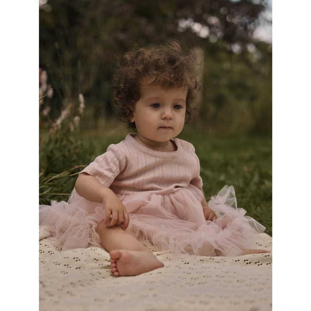 Køb Lil'Atelier Peach Whip Nbffanella Ss Body Tyl Kjole Lil
