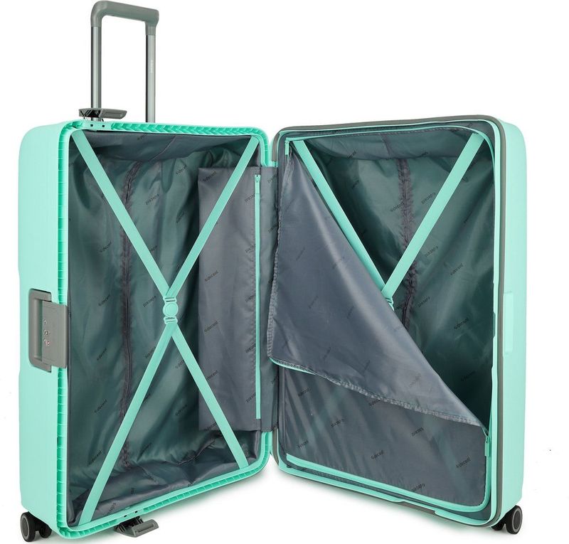 Decent ON-TOUR Handbagage Trolley 55 cm - 38- Liter - Pastel Green