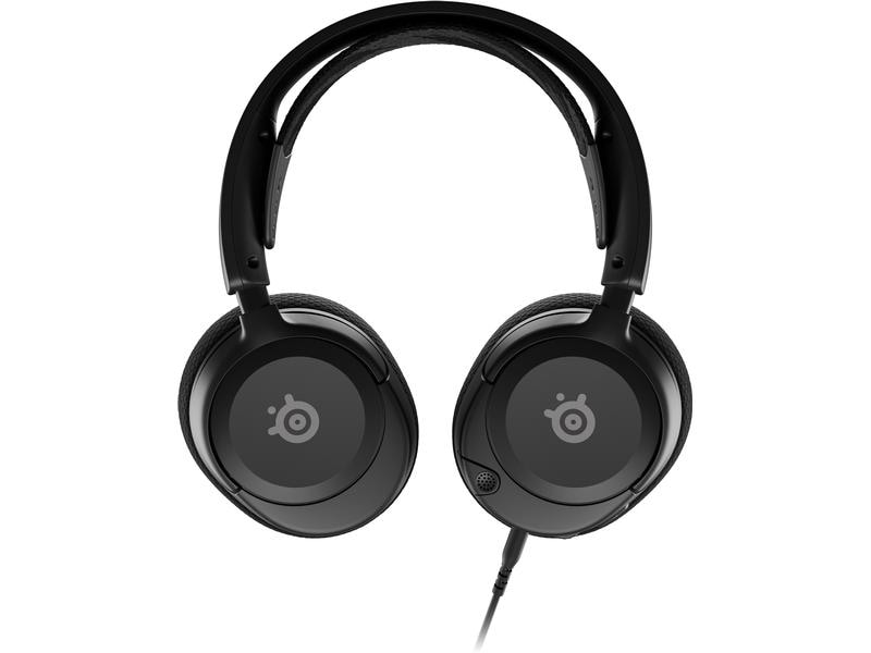 Steel Series Headset Arctis Nova 1 Schwarz Over-Ear Gaming-Headset mit Surround-Sound