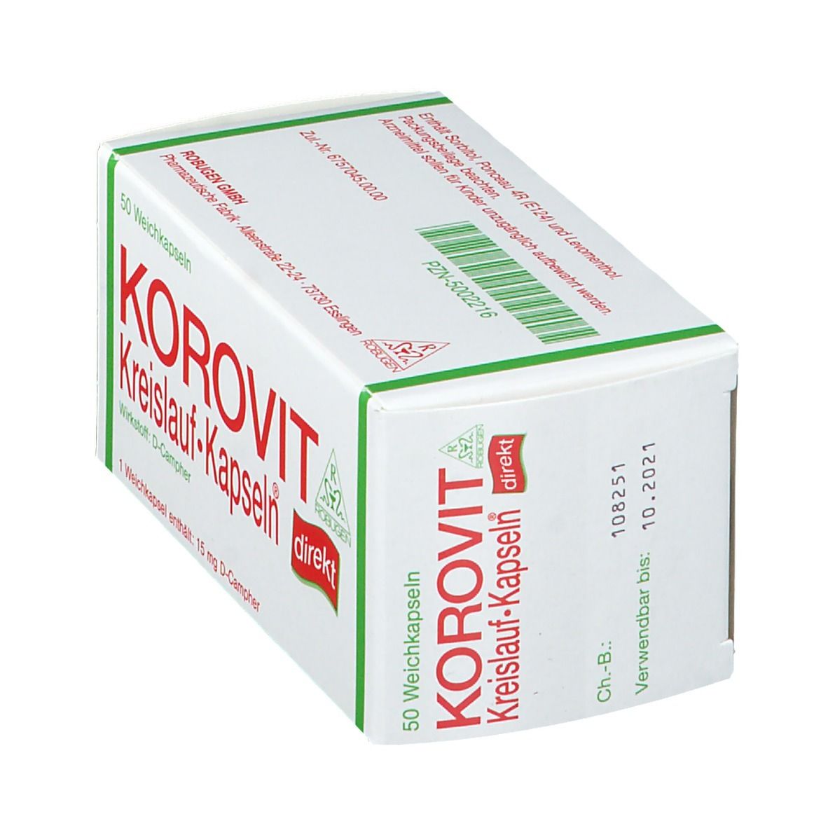 Korovit Kreislauf Kapseln