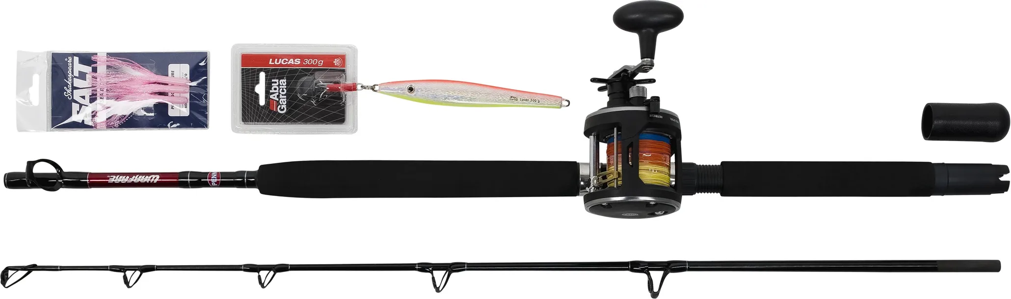 Penn Penn Warfare Boat Complete Combo Havfiskesett 2-Delt 6' 50lbs