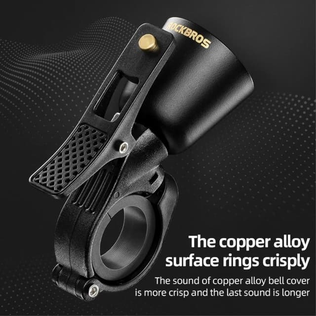ROCKBROS Copper Alloy Bike Bell Bell Cykelstyr