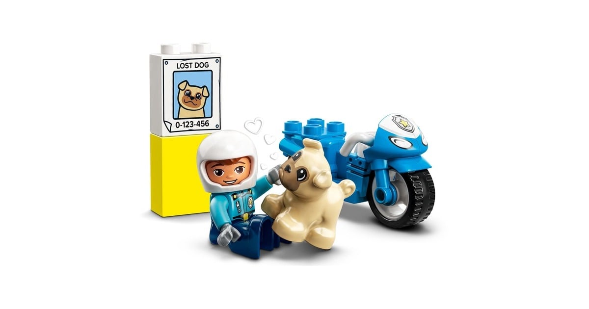 LEGODUPLO - Politiemotor Constructiespeelgoed  (10967)