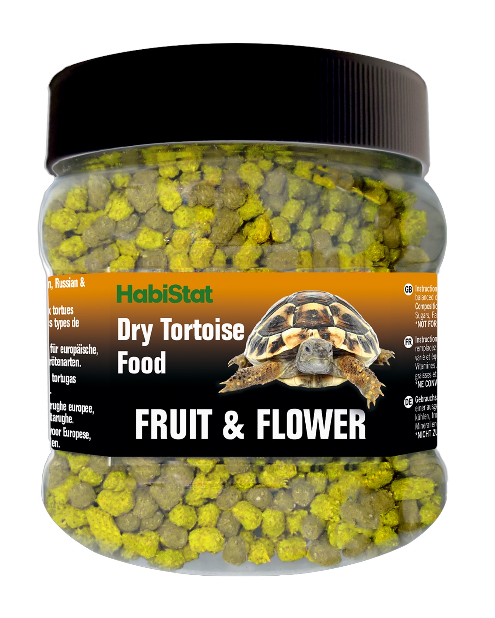 Habistat Voer voor Landschildpad Fruit en Bloemen 200g