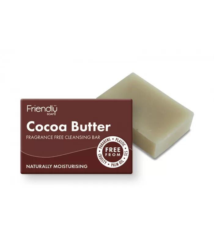 Friendly Cocoa Butter ansigtssæbe - 95 g