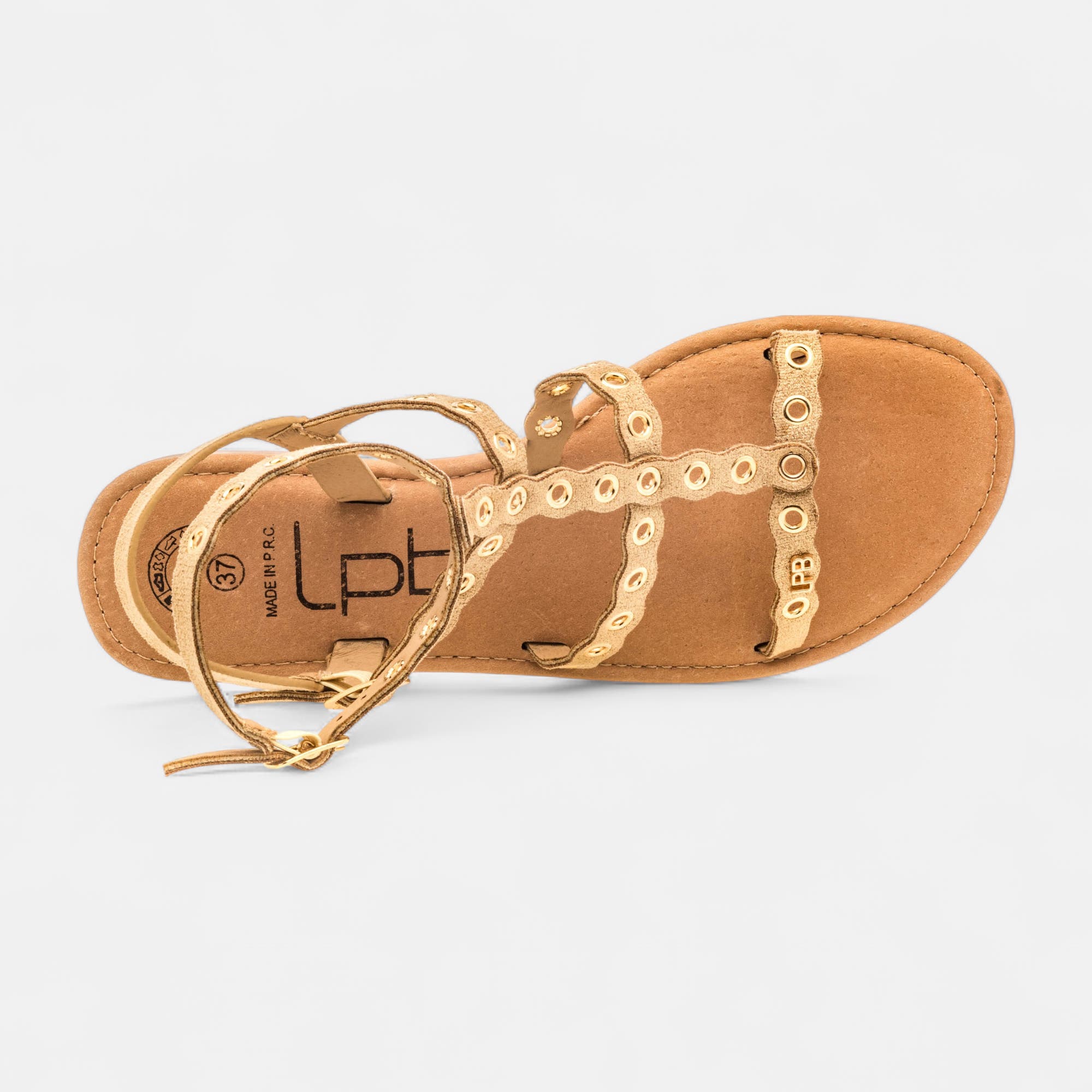 Nu-pieds Femme or