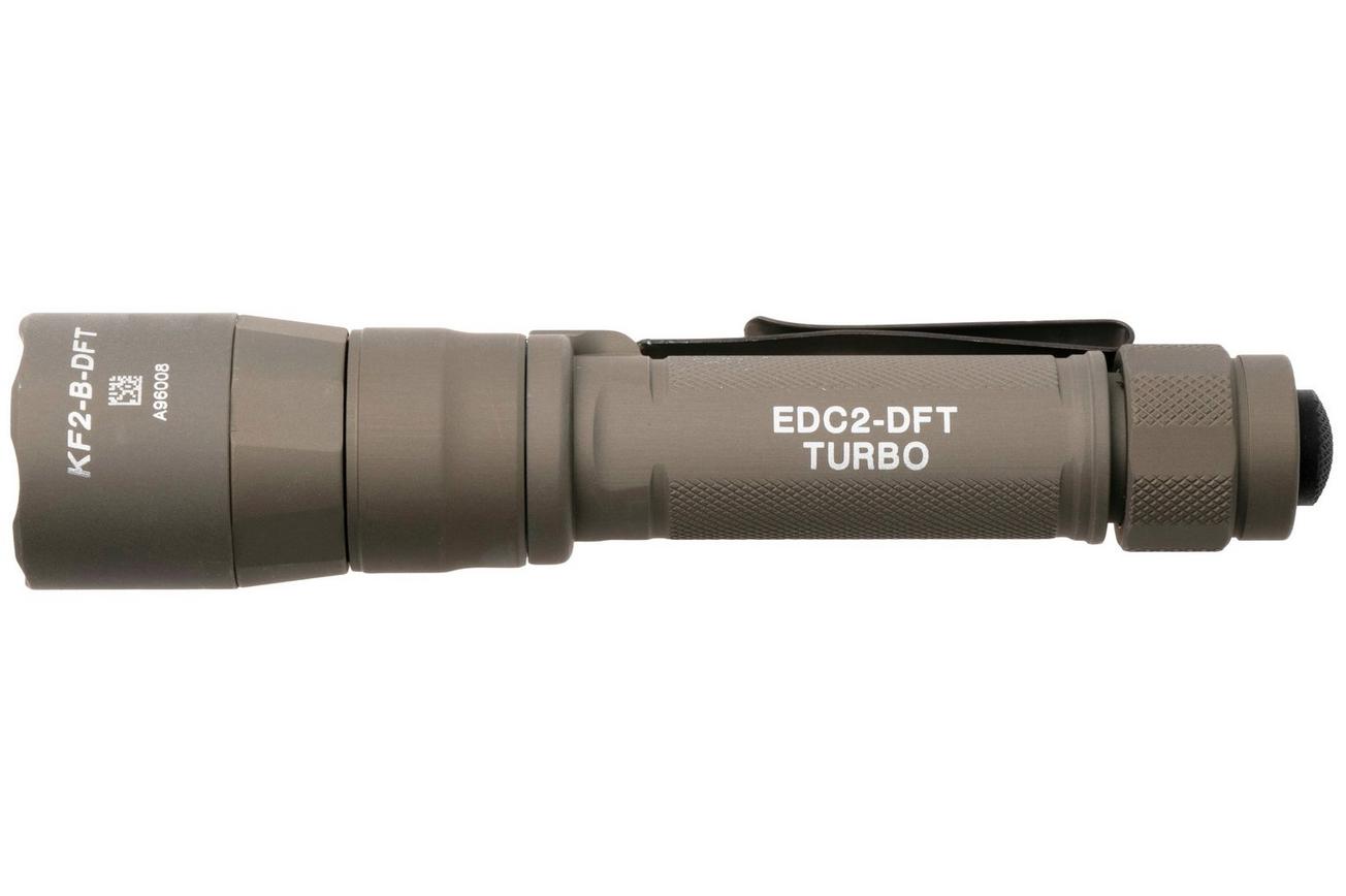 SureFire EDC2-DFT Turbo Tan, everyday carry zaklamp, 700 lumen