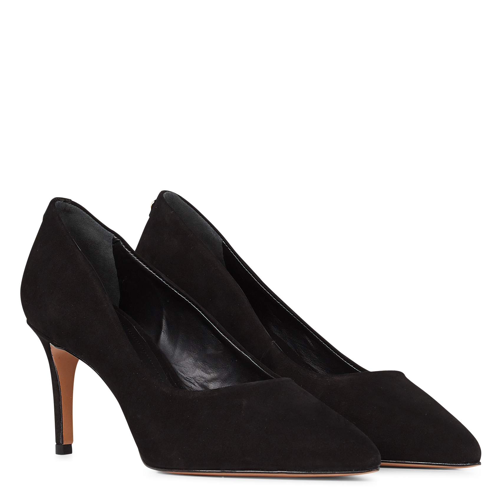 AZALEA2 - Escarpins en cuir velours | Noir