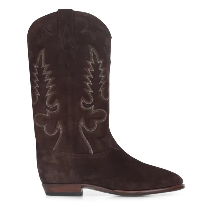 Shiloh Heritage Bottes Midnight Daim | Marron