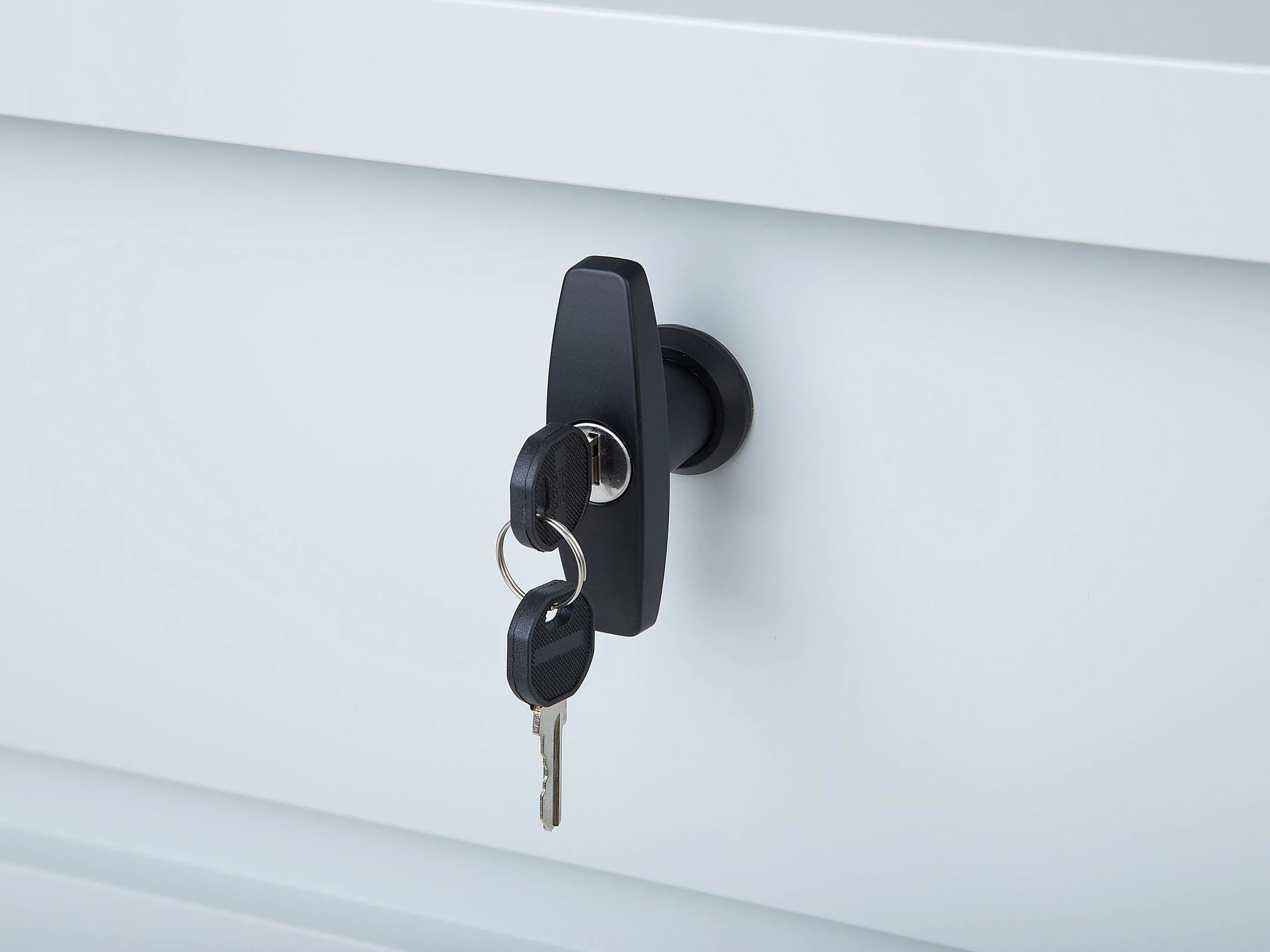 Kussenbox CEBROSA 132 cm 62 cm Lichtgrijs