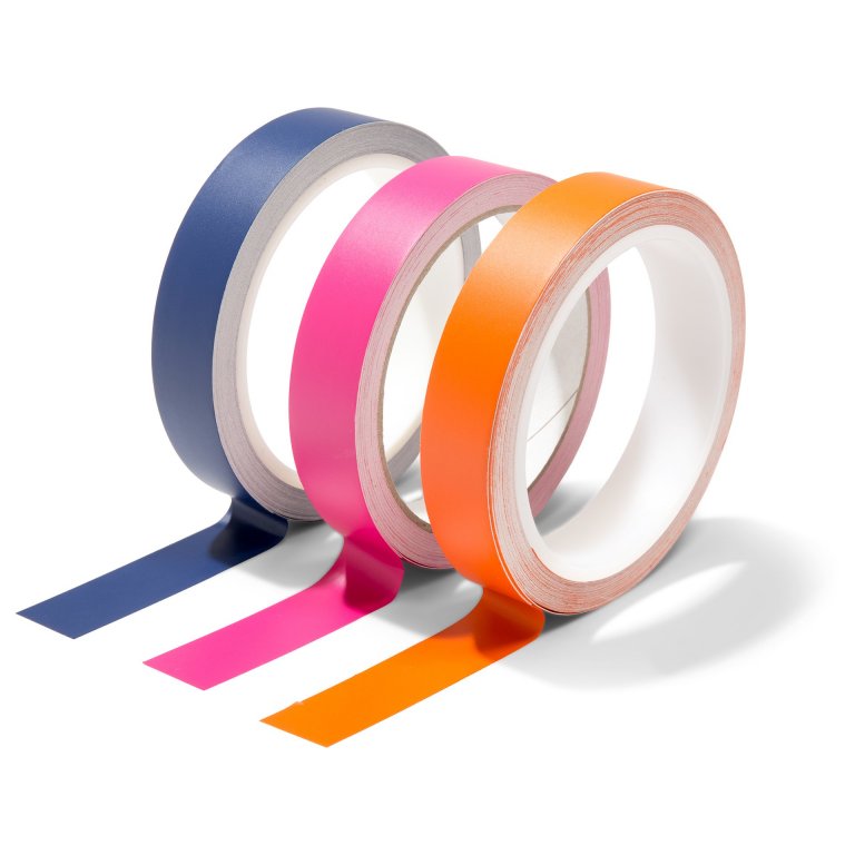 Farbiges Klebeband opak, matt