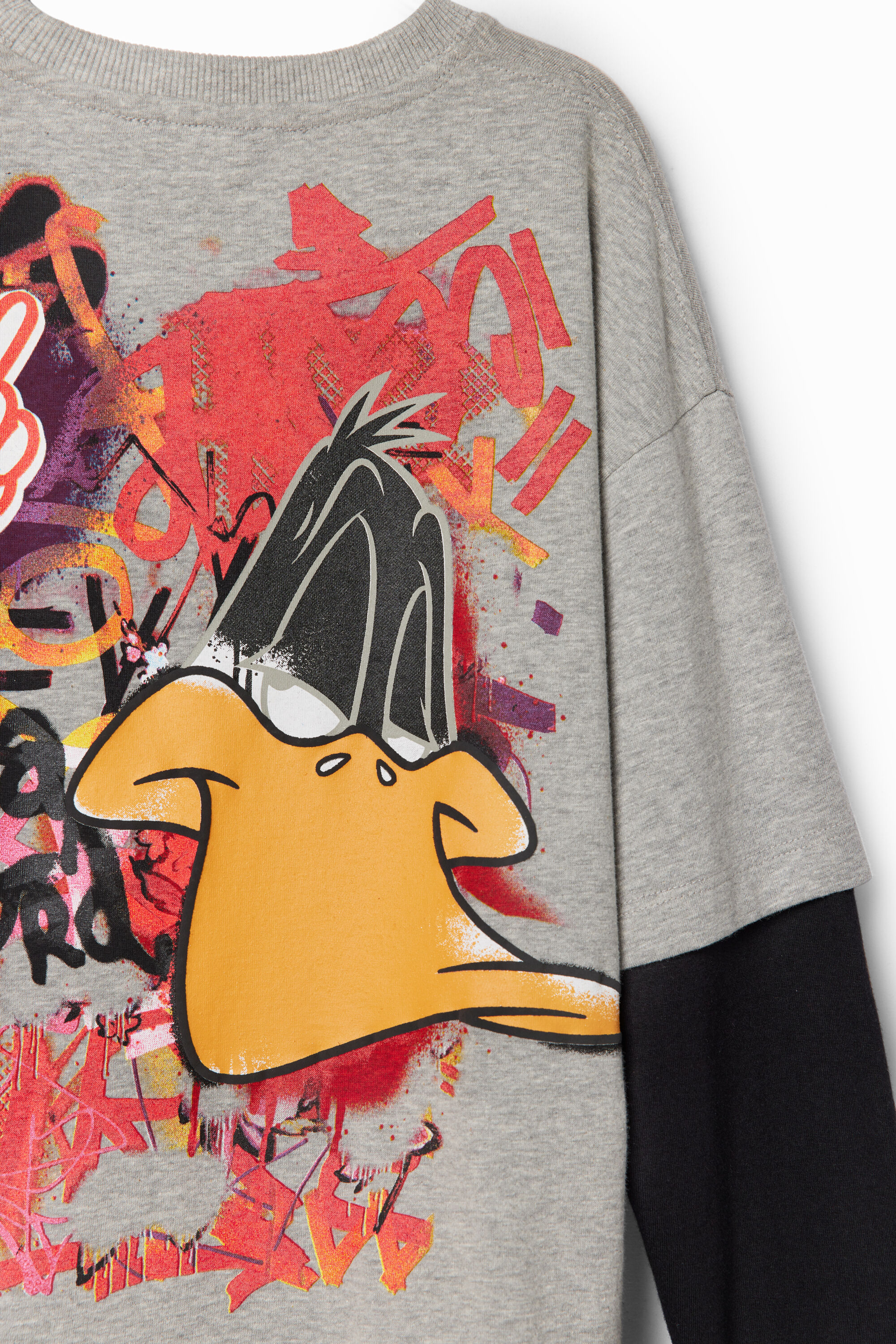 T-shirt manches doubles Looney Tunes