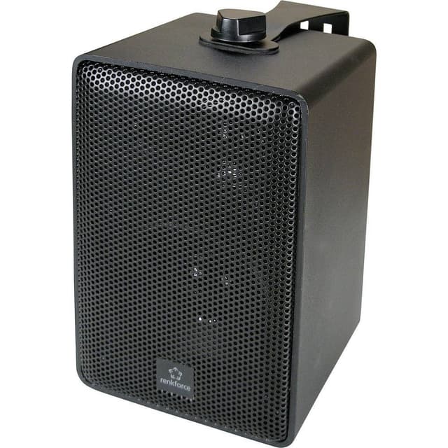 Renkforce RL100W BK Reolhøjttaler Sort 100 W 90 Hz