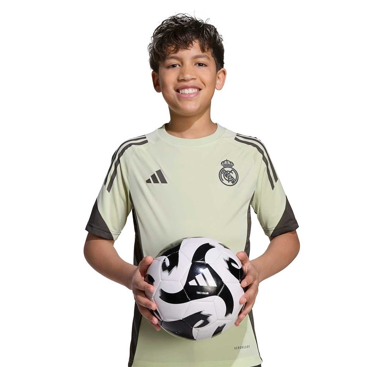 T-Shirt adidas Real Madrid Training 2025-2026 Criança