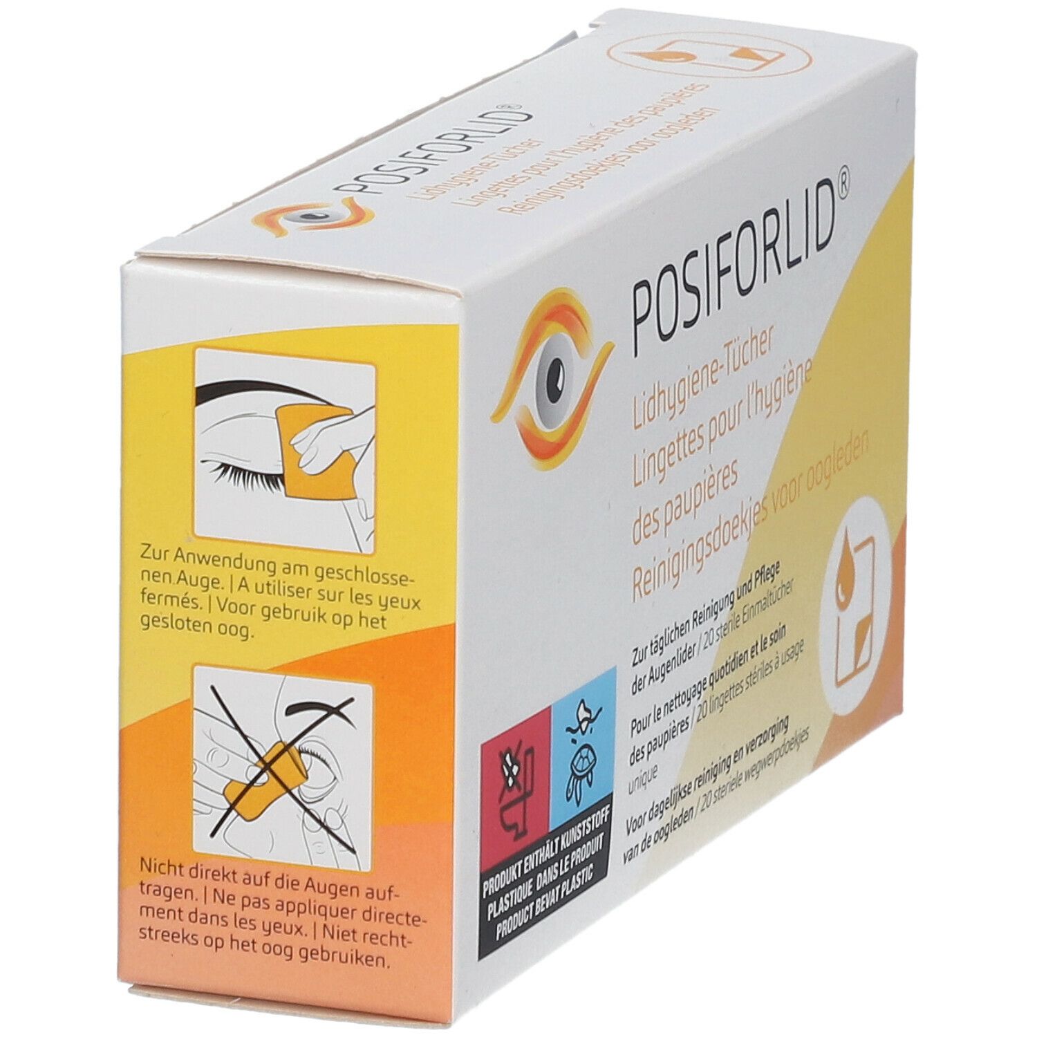 POSIFORLID® Lidhygiene-Tücher