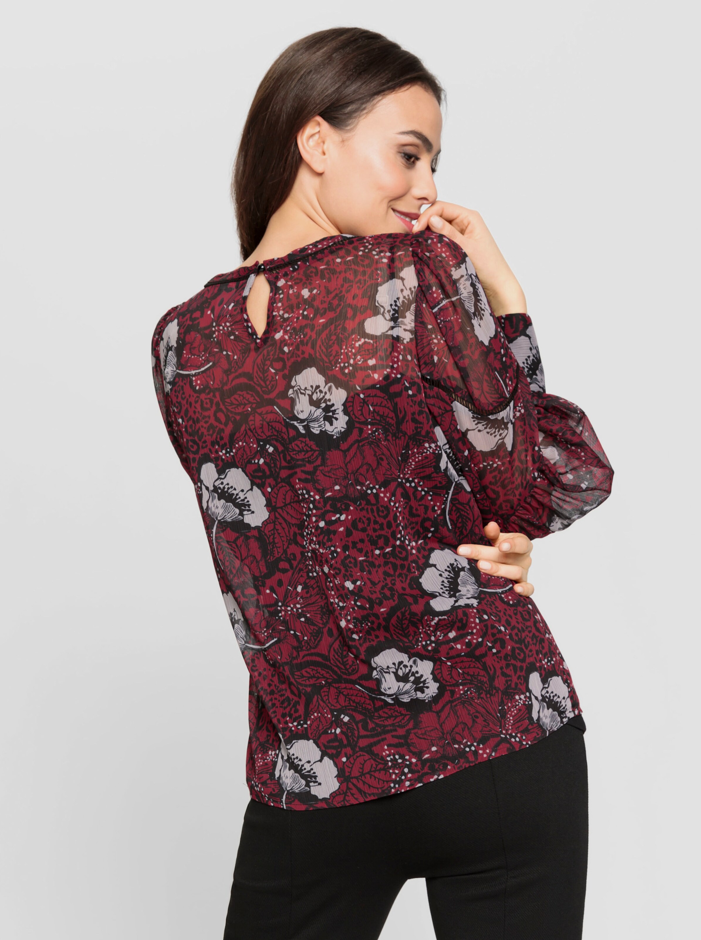 Druckbluse