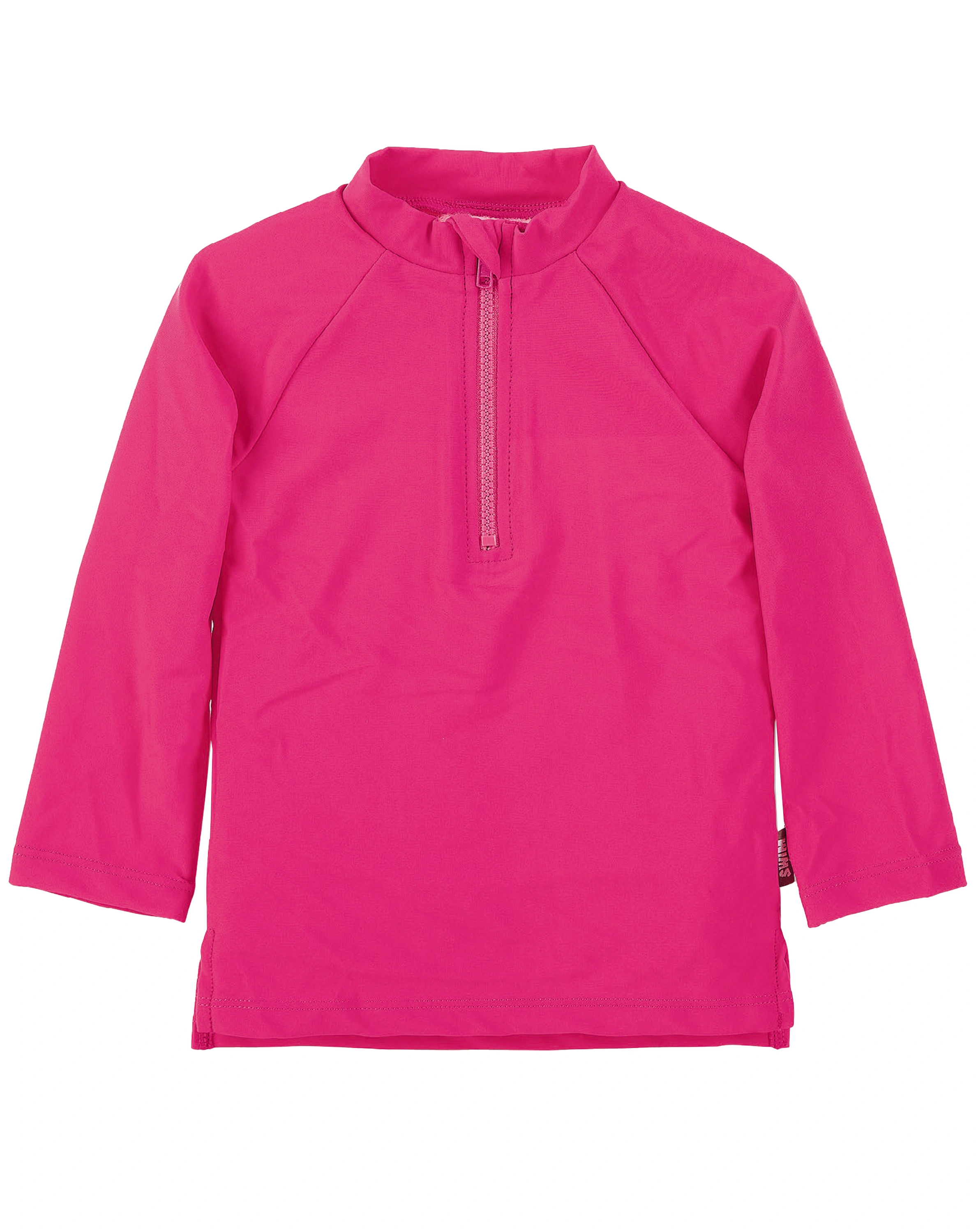 Langarm-Badeshirt UNI in magenta