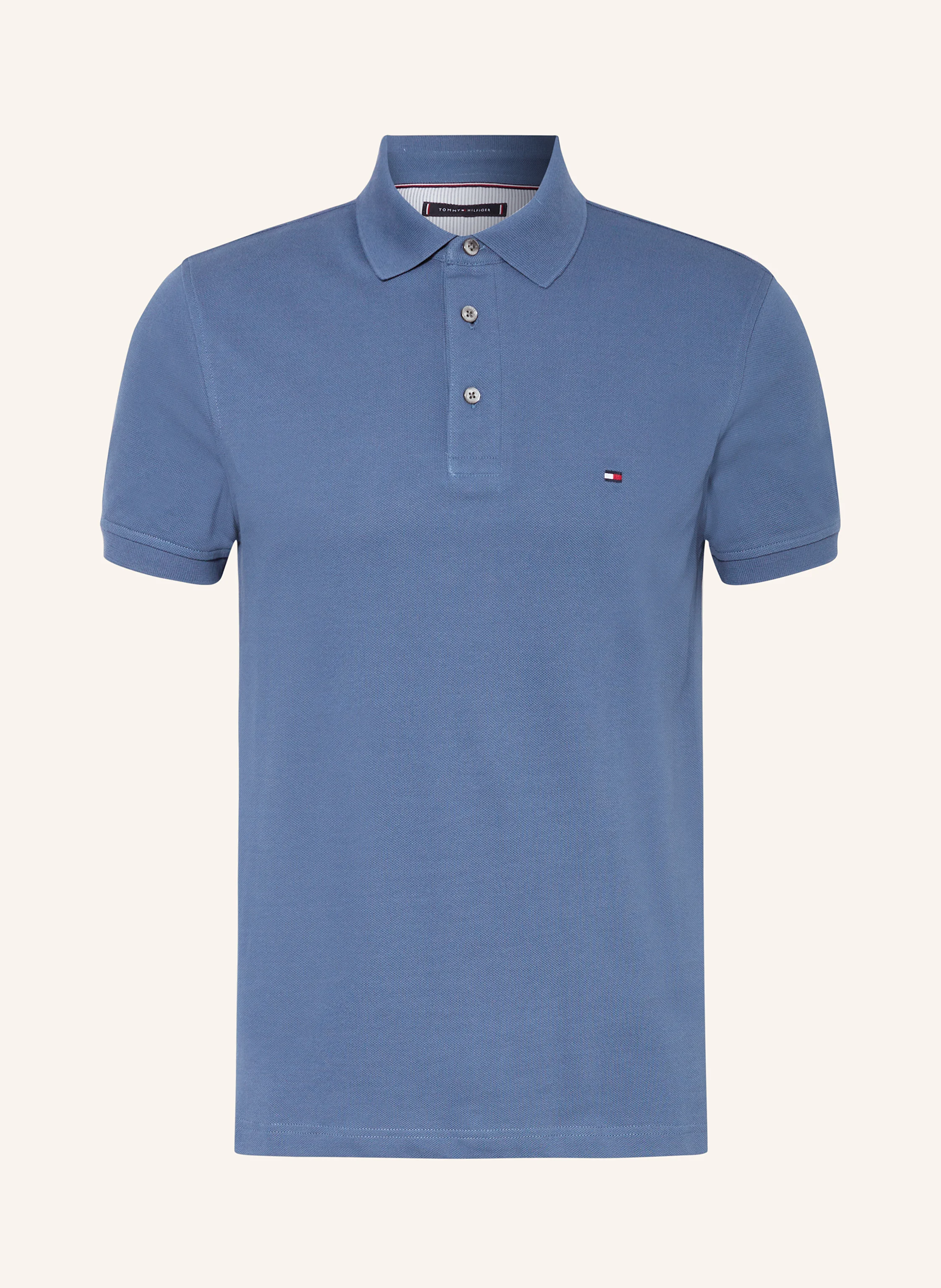 TOMMY HILFIGER Piqué-Poloshirt Slim Fit