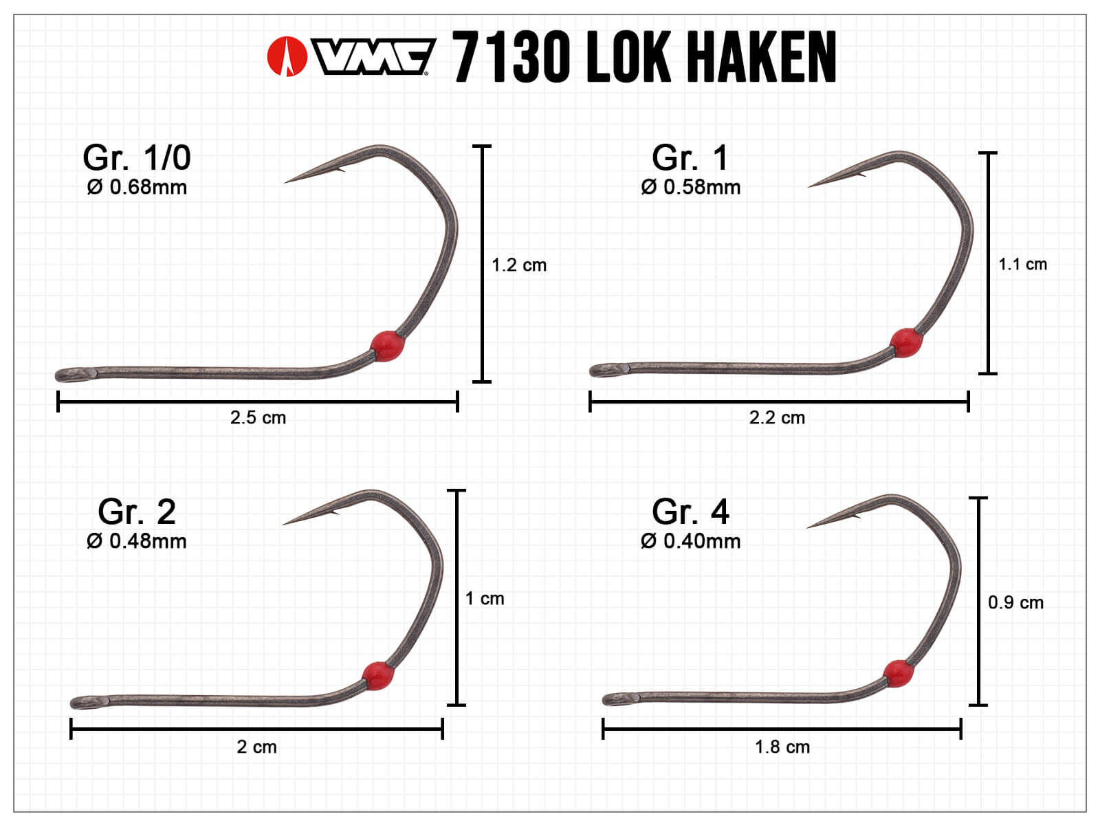 VMC Spinshot Lok (7130SH) Gr. 1