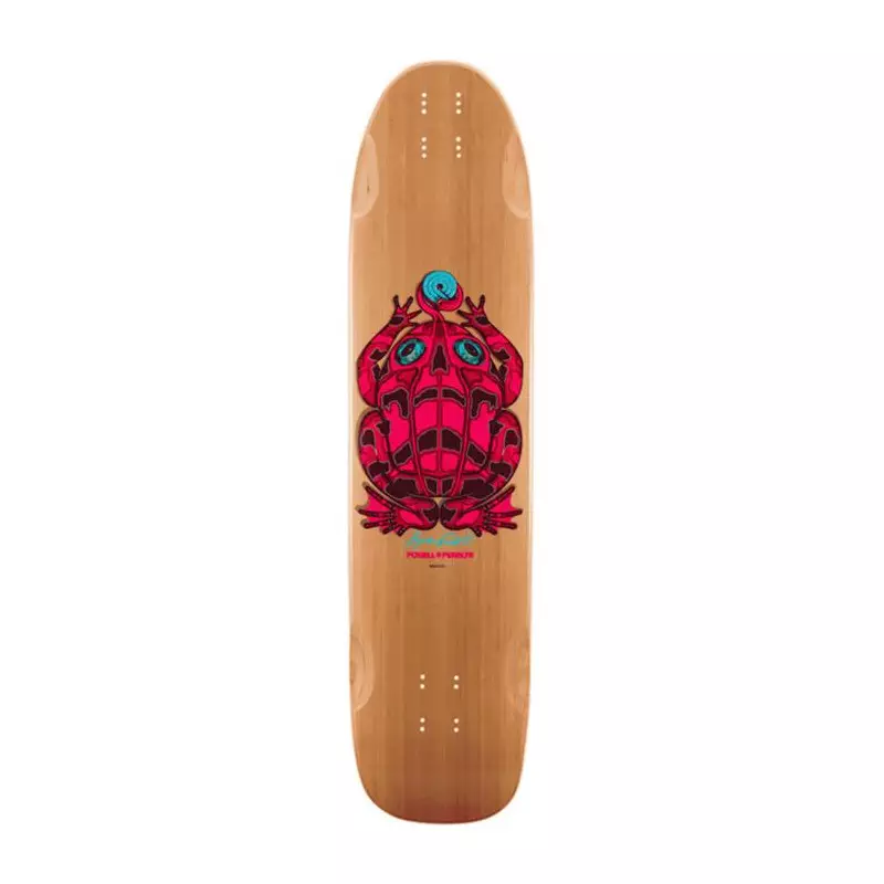 Plateau skate POWELL PERALTA dh byron essert frog mini bamboo 9 x 37