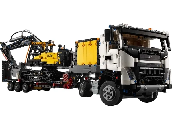 LEGO Technic 42175 Volvo FMX-lastbil og EC230 elektrisk gravemaskine