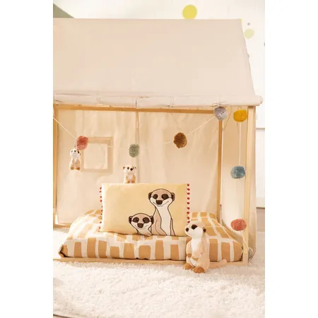 NICI Kissen Erdmännchen 43x25cm GREEN