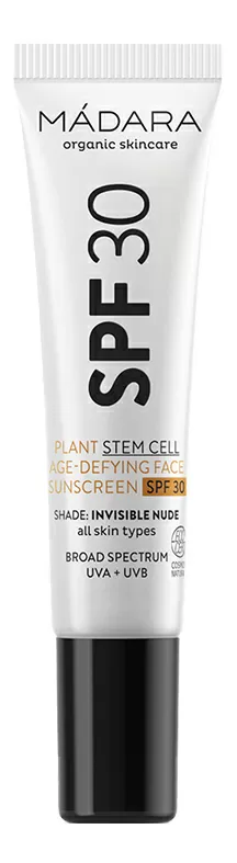 Mádara Plant Stem Cell Age-Defying Face Sunscreen SPF 30 - 10 ml.