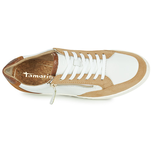 Tamaris - NADIA - Blanc / Marron