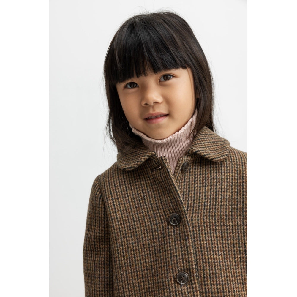 Køb MarMar Wool Check Earthy Check Olive Jakke