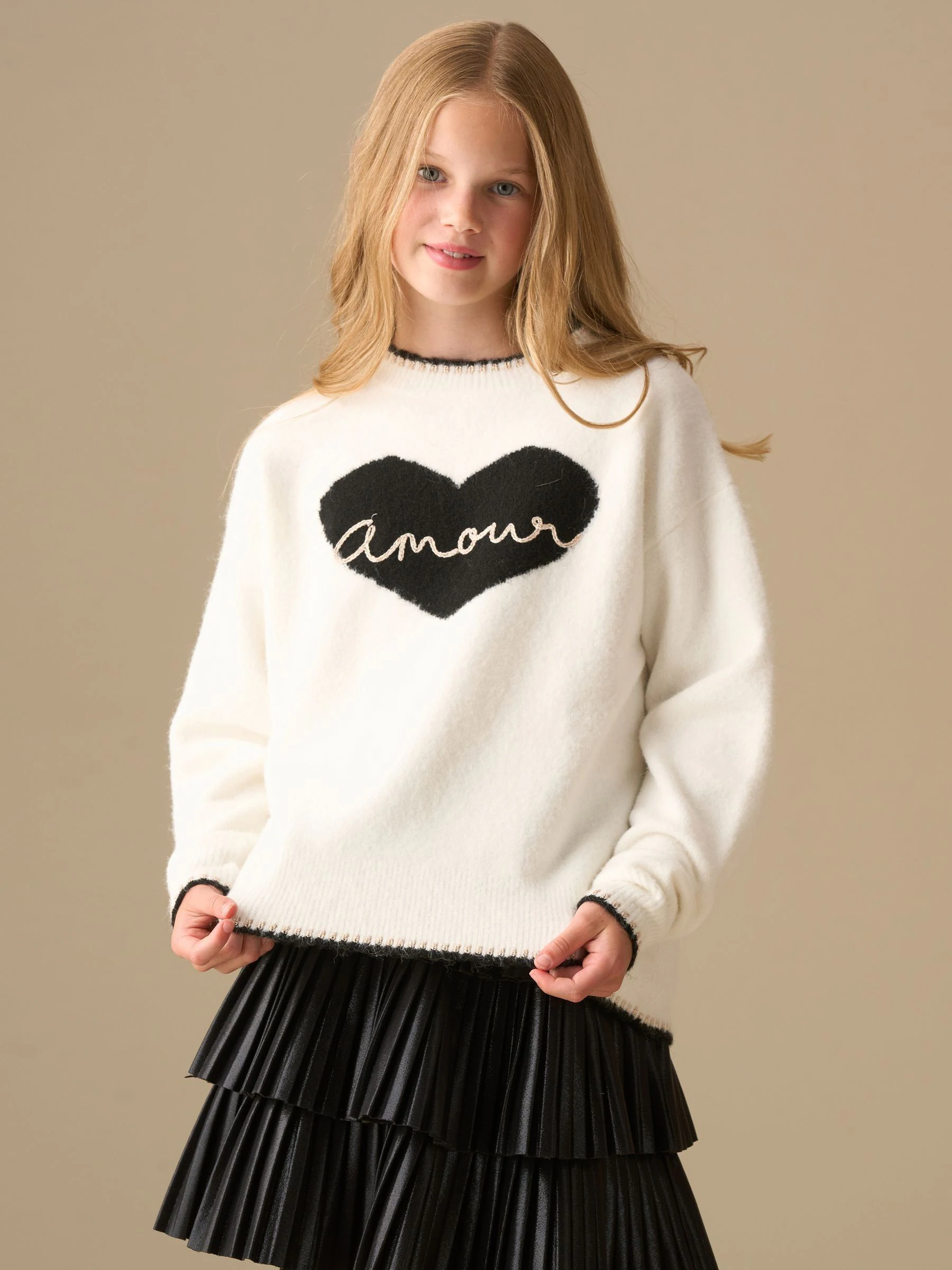 Angel & Rocket Callie Amour Heart Jumper