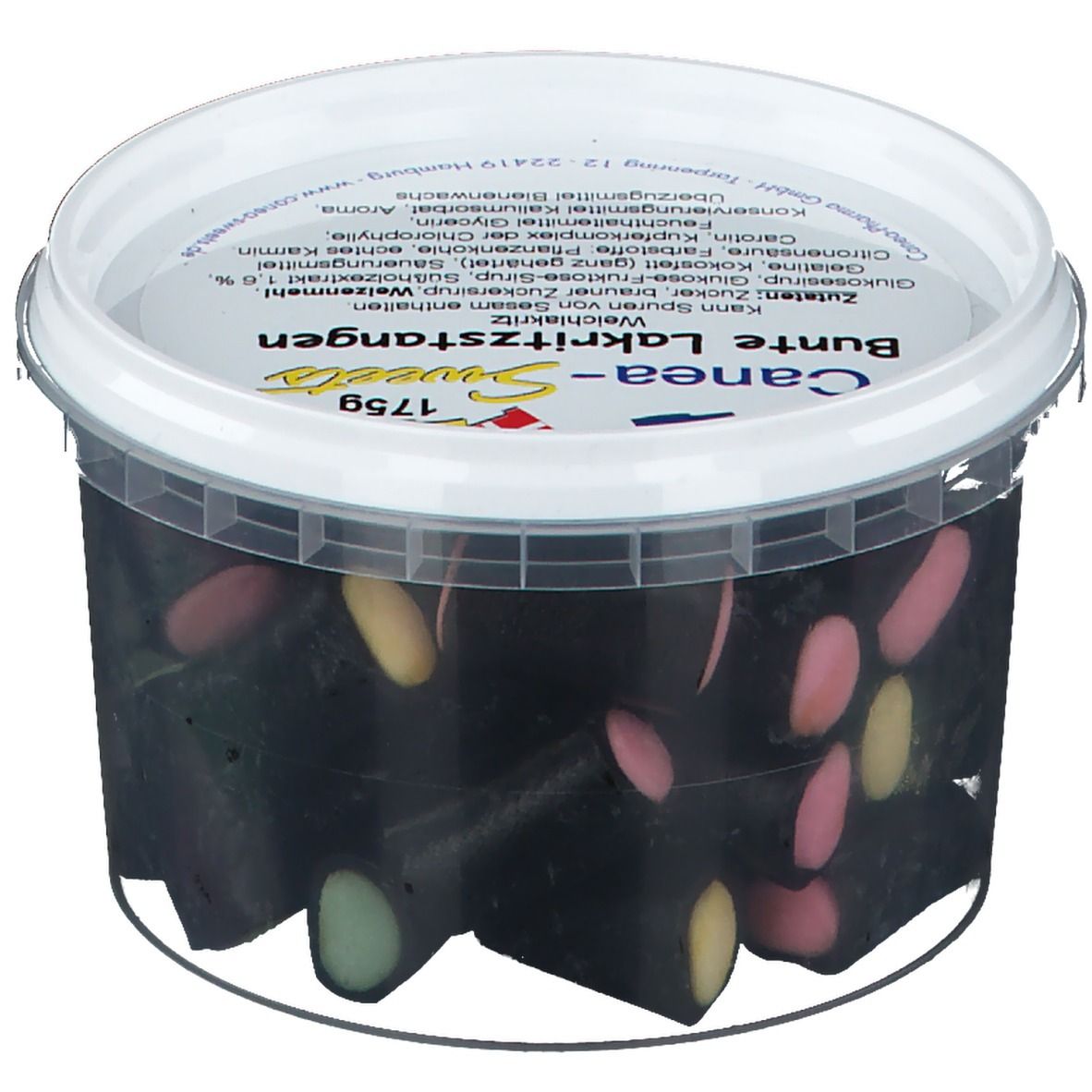 Canea-Sweets Bunte Lakritzstangen