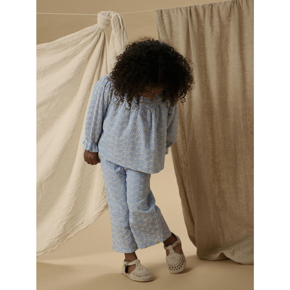 Køb Lil'Atelier Zen Blue Nmftessie Ls Loose Skjorte Lil