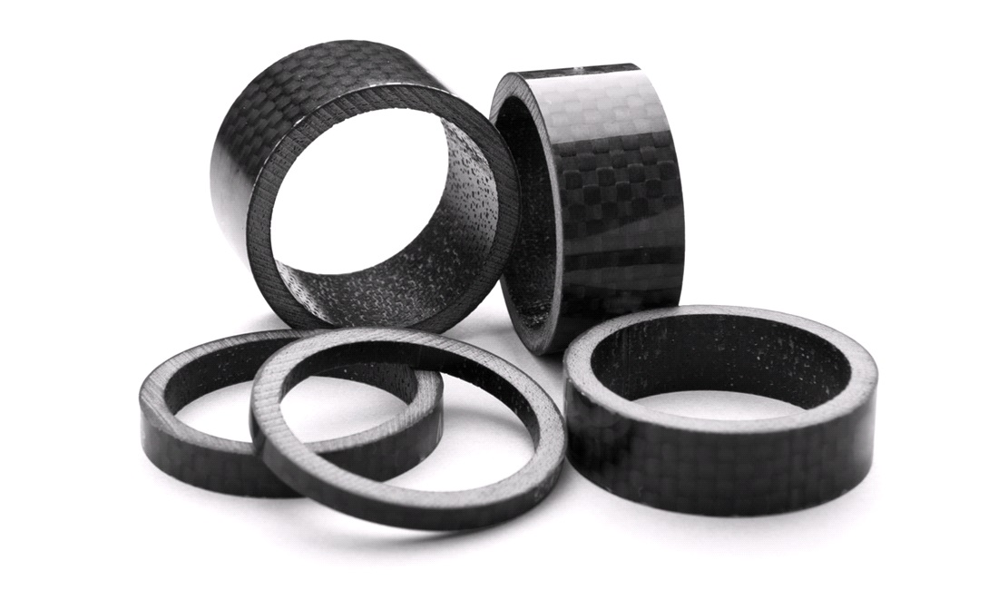 Afstandsskivesæt Carbon til ahead 3+5+10+15+20mm