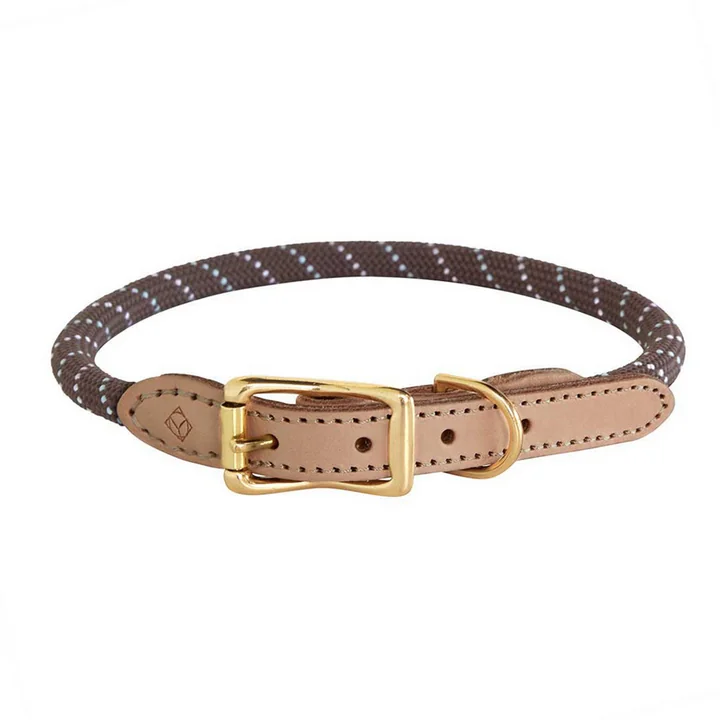 OYOY ZOO - Perry Hundehalsband, large, choko