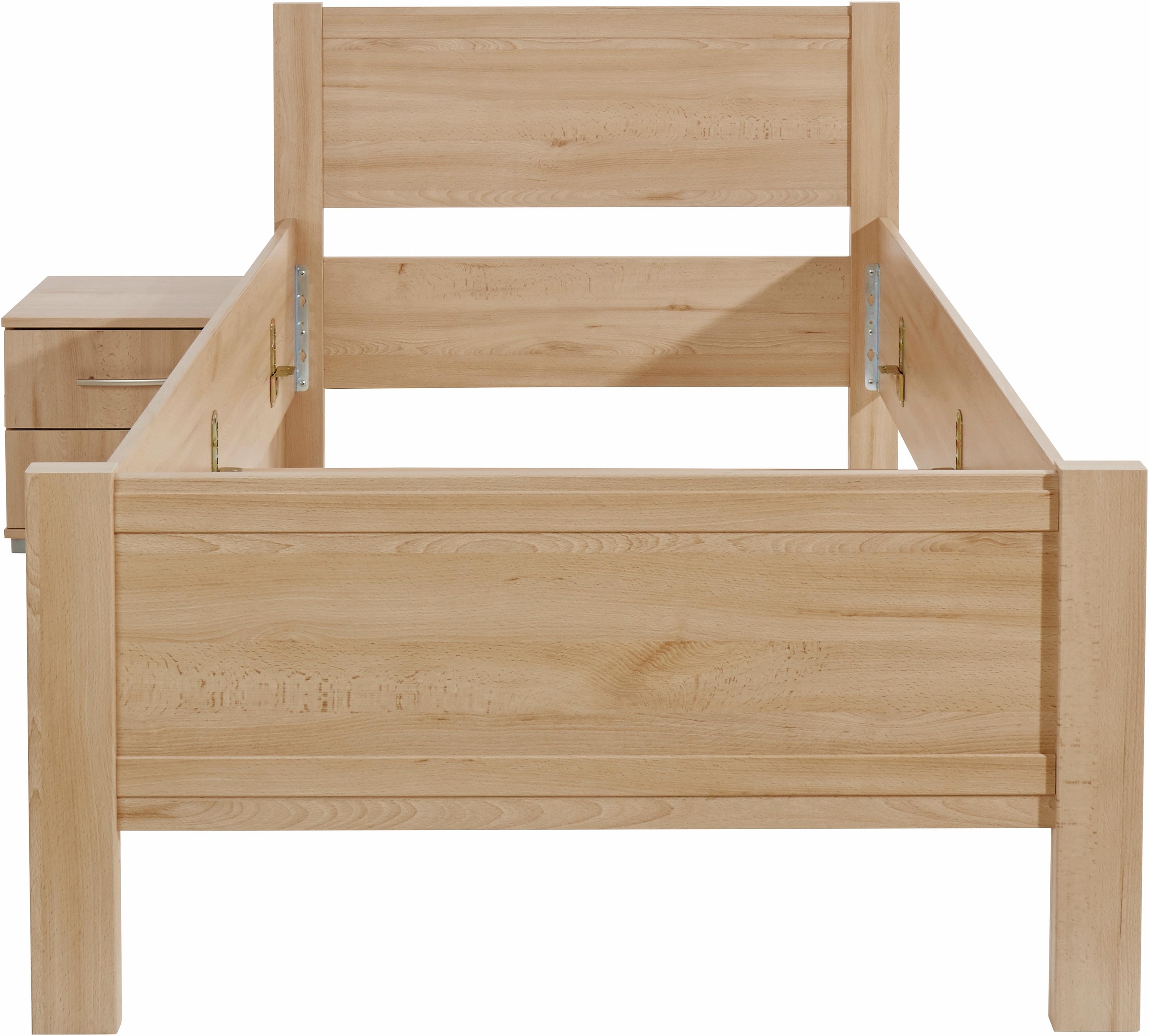 priess Bett »Husum Schlafzimmer Jugendzimmer Rahmenbett« mit Komforthöhe verschiedene Ausführungen hochwertige Premium Qualität