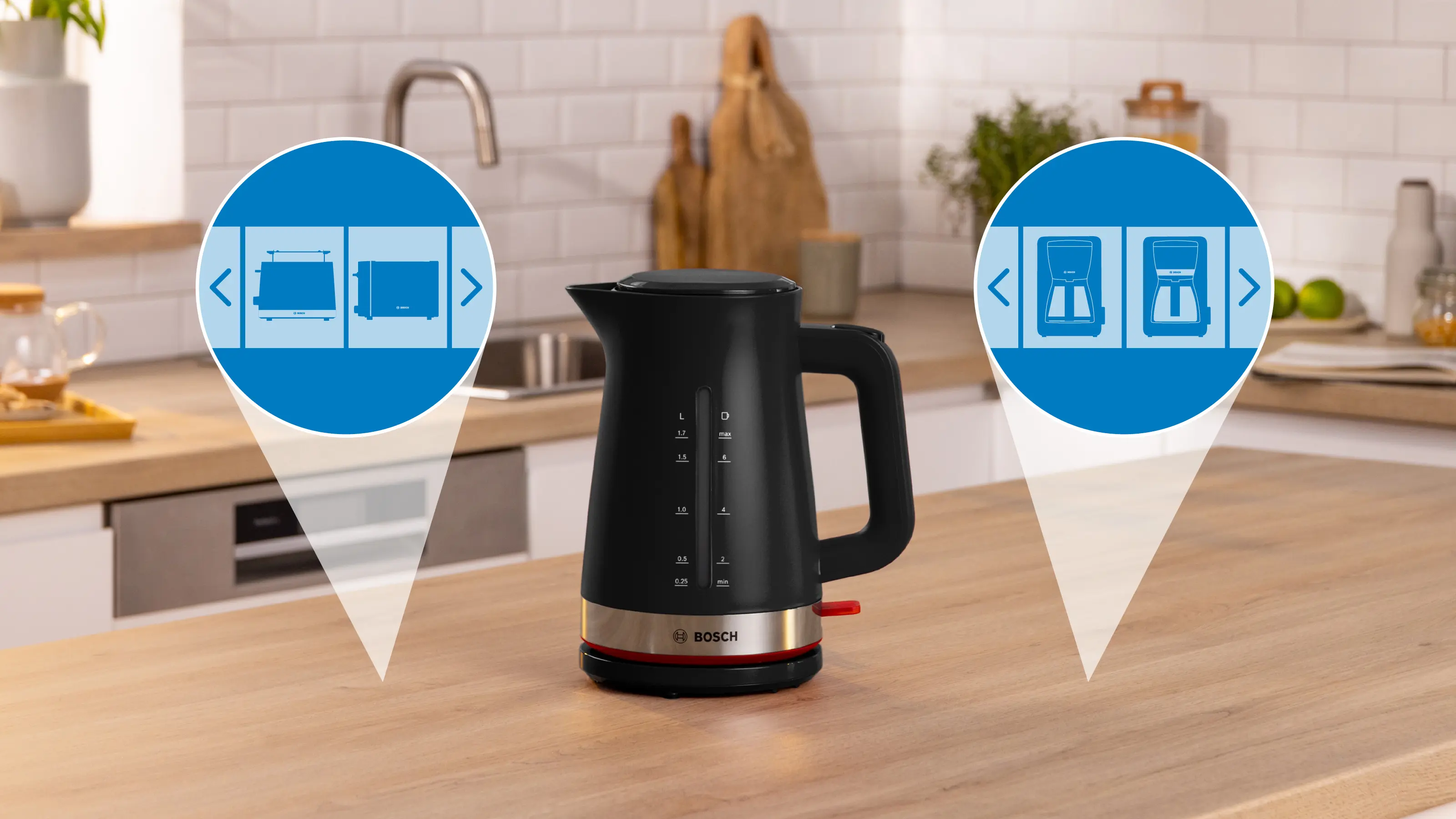 Waterkoker MyMoment Zwart TWK4M223