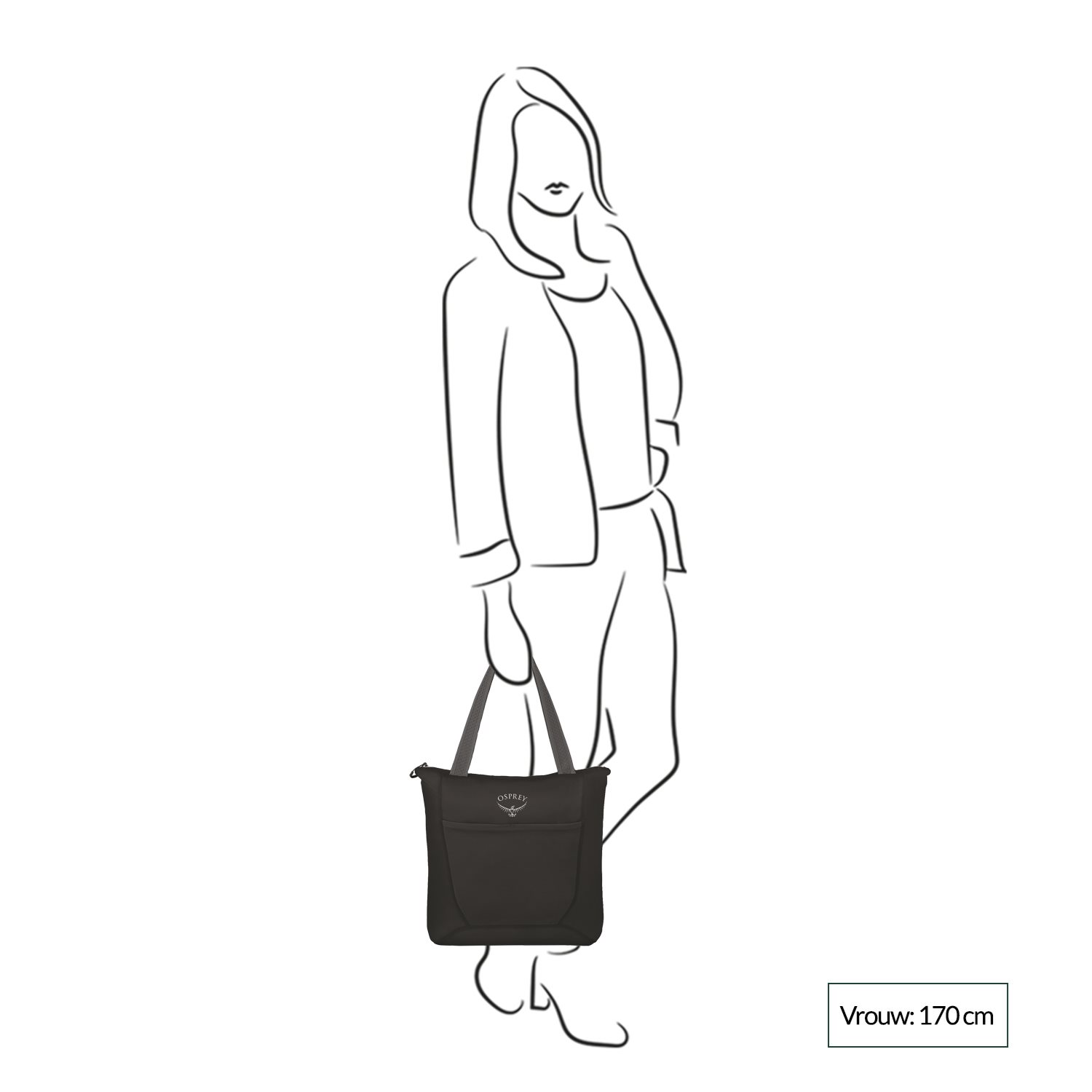 Osprey Ultralight Stuff Tote black