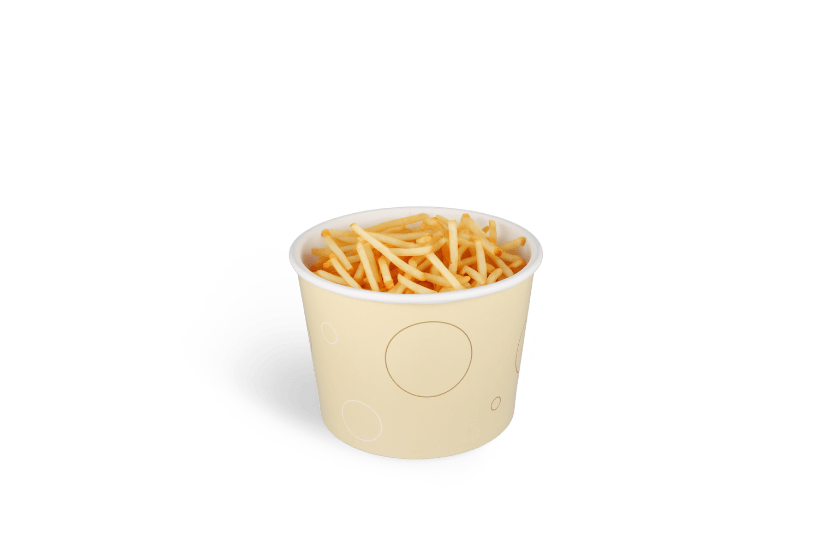 Food Bucket 64oz 1890ml Bubble