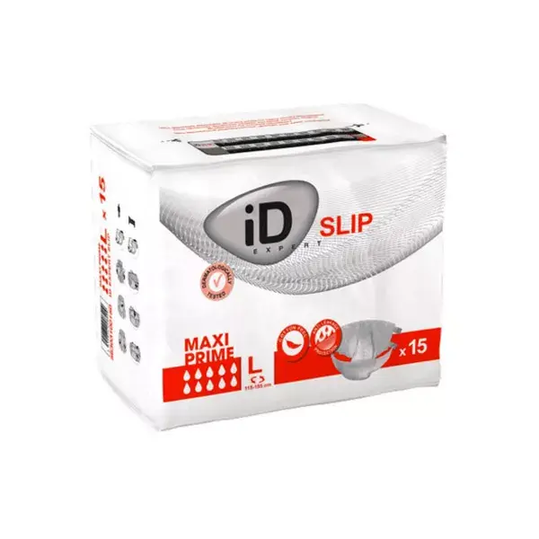 iD Slip Incontinence Complete Change Expert Maxi Tamanho G 15 absorventes