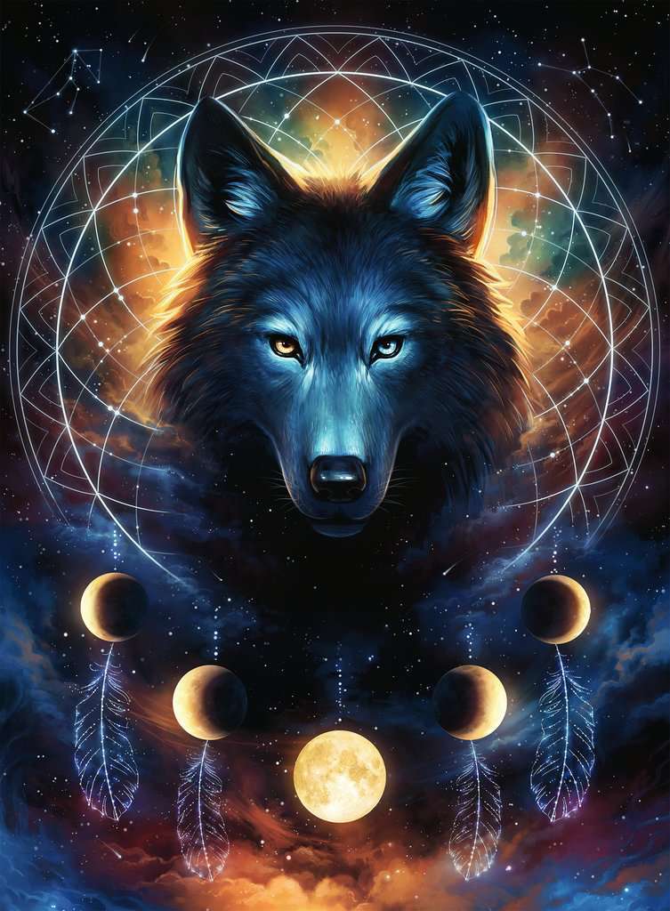 Ravensburger Spiel Leuchtender Wolf
