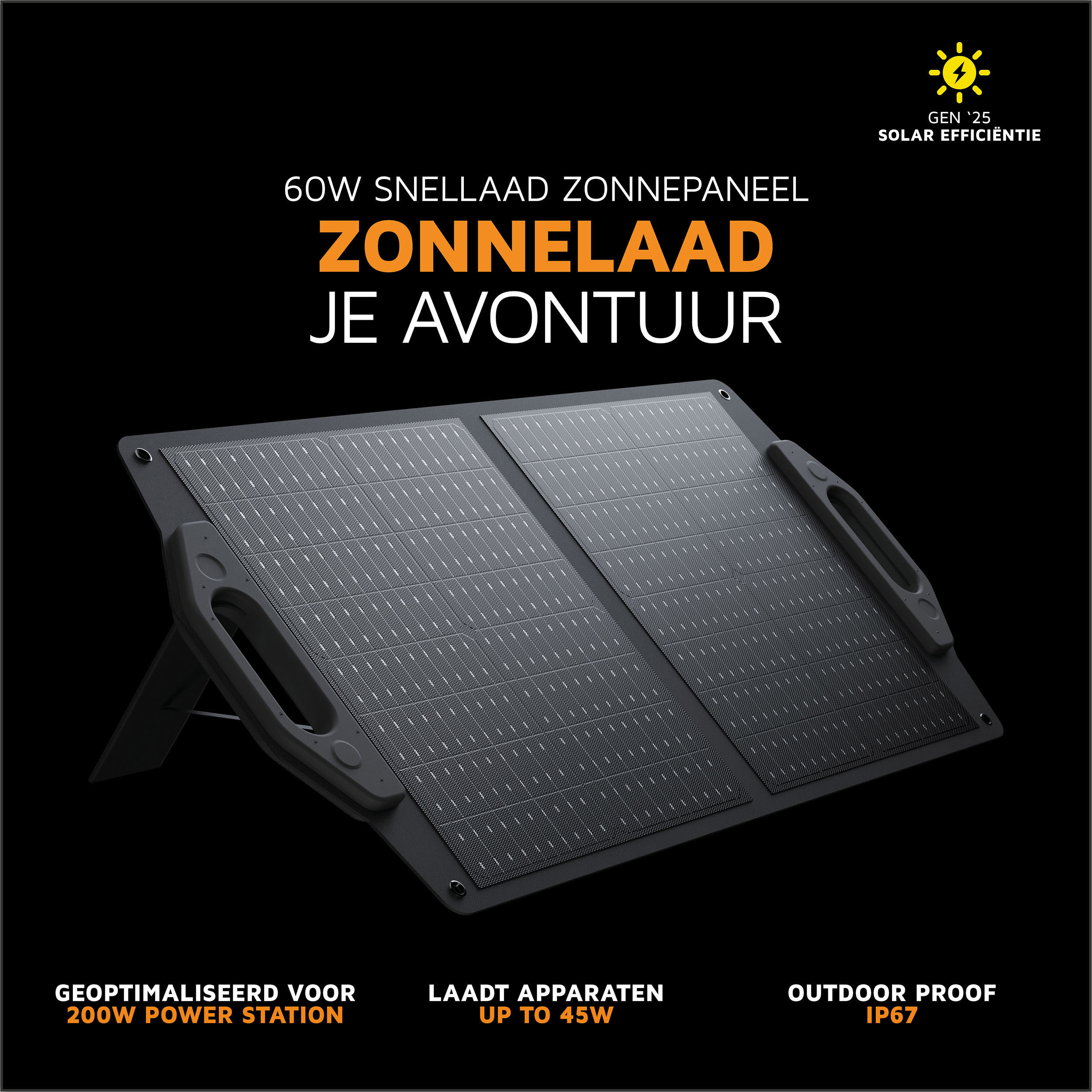 Xtorm Foldable Solar Panel - 60 Watt