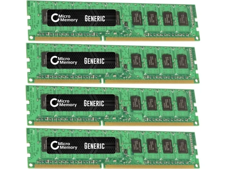 CoreParts - DDR3 - sæt - 32 GB: 4 x 8 GB - DIMM 240-pin - 1600 MHz / PC3-12800 - ikke bufferet - ECC - for Gateway GR320 F1, GT310 F1