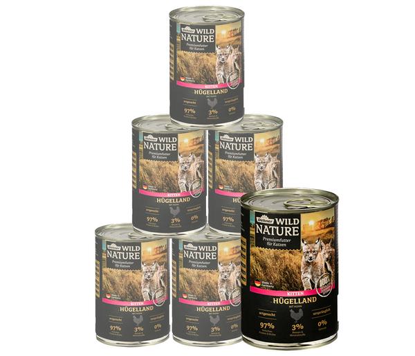 Dehner Wild Nature Nassfutter für Katzen