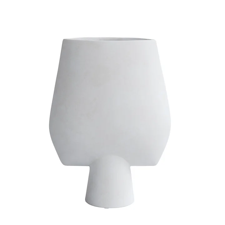 101 Copenhagen - Sphere Vase Square large, weiss