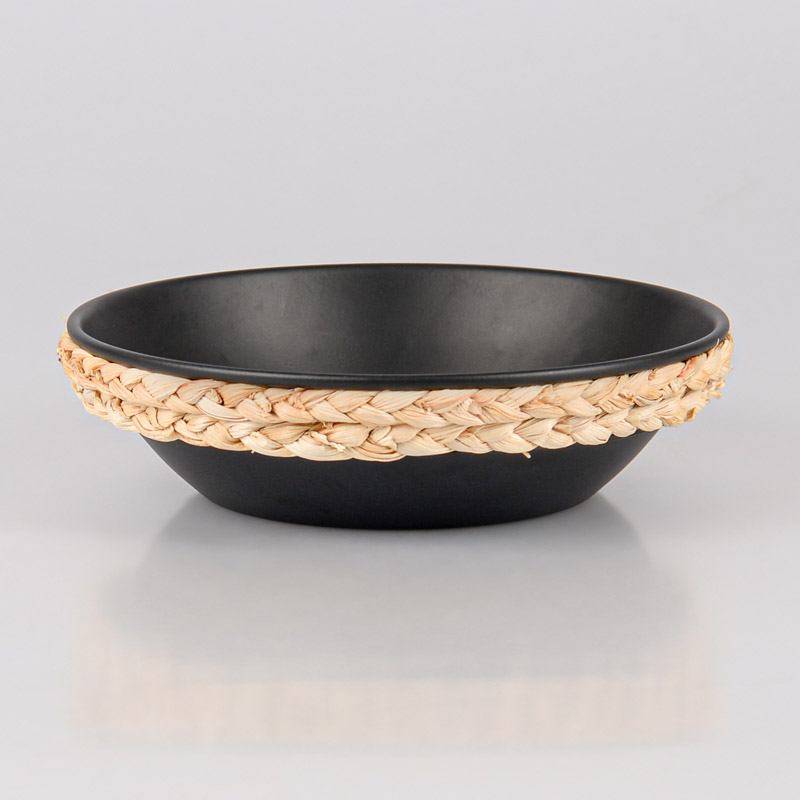 Coupe décorative 'Bamako' noir