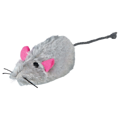 Trixie Plüschmäuse Langhaar Catnip 9cm