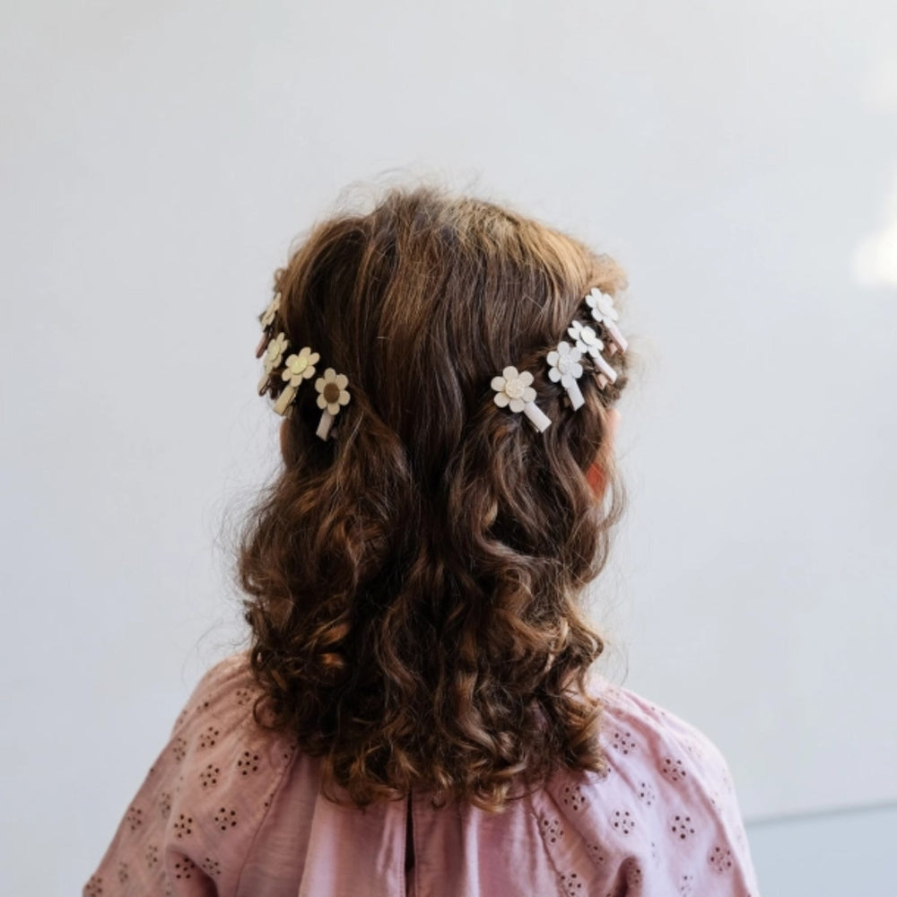 Køb Mimi & Lula 8 Hårclips - Mini Daisy Spring Magic