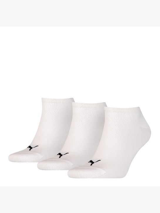 PUMA 3 Pack Socken Weiss